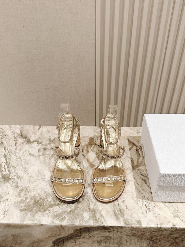 Early Spring New Style Hot Diamond Sandals Counter New Style Colorful Slippers F