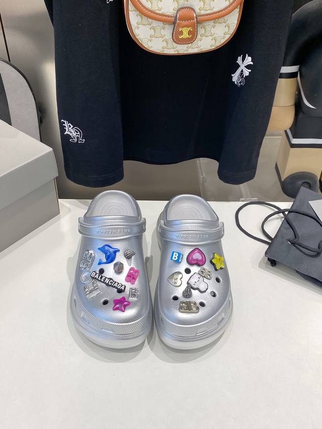 Factory Price P Balenciaga X Crocs Joint Hole Shoes Balenciaga X Crocs Latest Sp