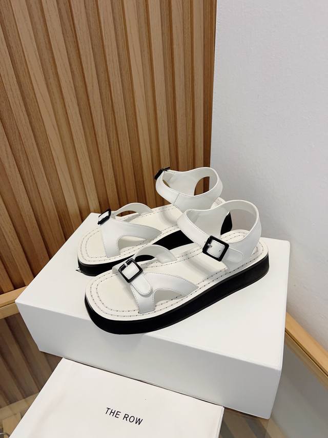 the Row 25 Summer New Retro Fashion Thick-Soled Beach Shoes This Pair Is Simp