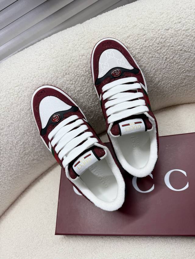 gucci~~The Latest New Year Limited Edition Red Shoes, Casual Shoes, Dirty Sho