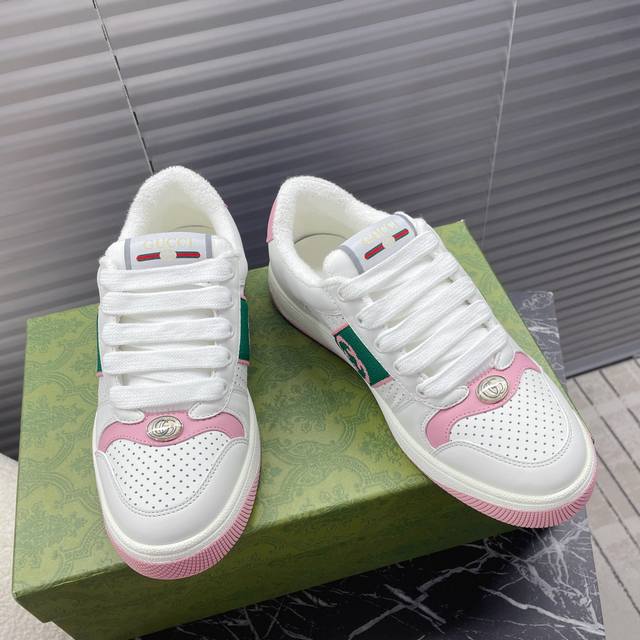 gucci~~Latest Couple Style Mesh Sneakers, Casual Shoes, Small Dirty Shoes Zp