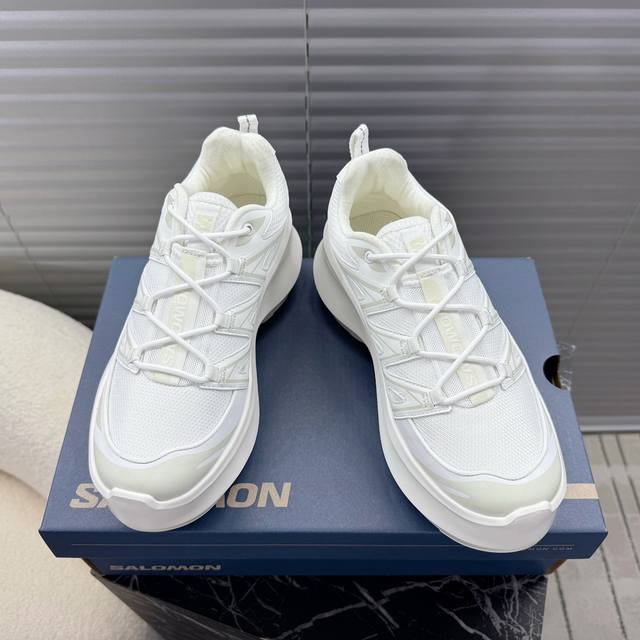 cdg X Salomon Latest Collaboration Thick-Soled Dad Shoes~~ Comme Des Gargons