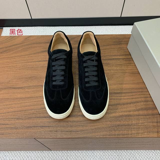 brunell* Cucinell* Men's Casual Shoes, Simple And Fashionable Upper, Cow Sued