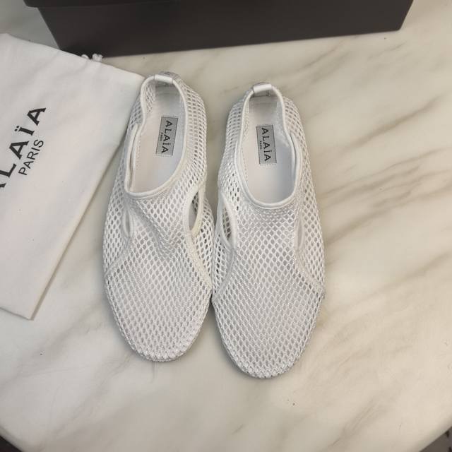 ordinary Box Original Box Alaia Alaia Aleya Retro Mary Jane Shoes Ballet Shoe