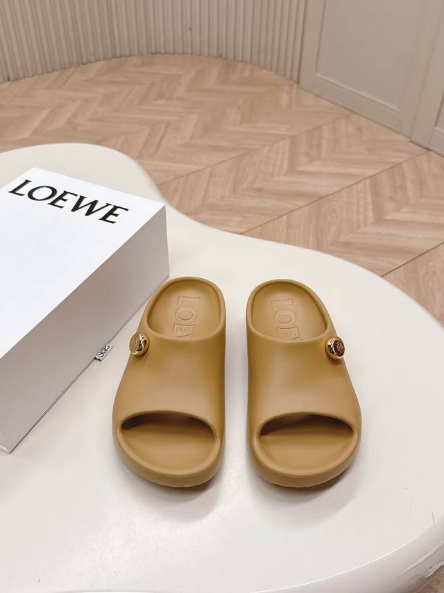 Size: 35-41 Sole Strap Size Loewe Summer Paulas Limited Fashion Slippers Series