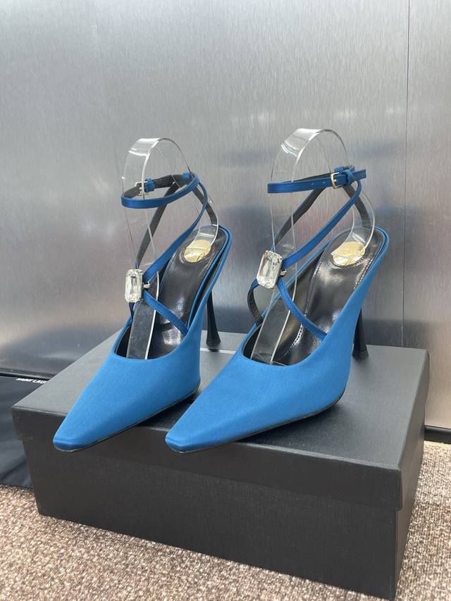 Factory P Price P Saint Laurent Paris 2025 Spring And Summer New High-Heeled Wom
