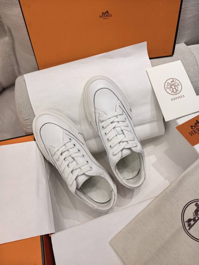 New Herme* H's New Get Sneakers Zp Purchased The Top Original Quality, The Highe