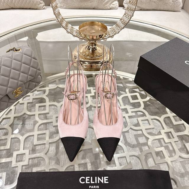 chanel Chanel 25Ss Early Spring New Silk Satin Sandals Series French Style Is