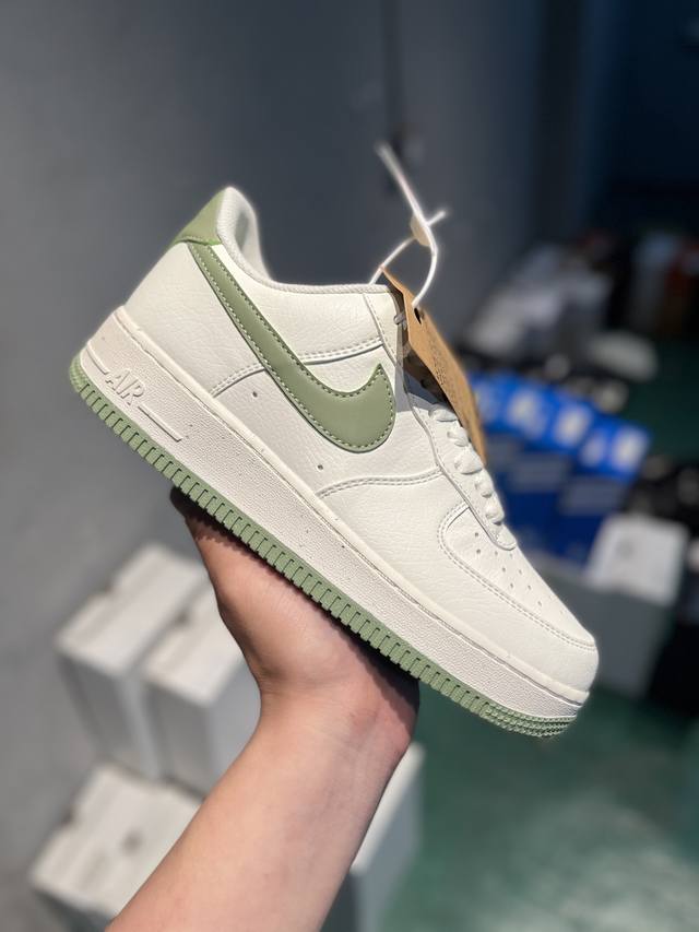 nike Air Force 1 Low White And Green Original Last And Original Cardboard To