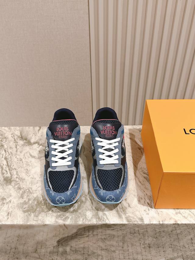 # Louis Vuitton 2025 Spring And Summer New Runaway Sneakers Original 9060 Pur