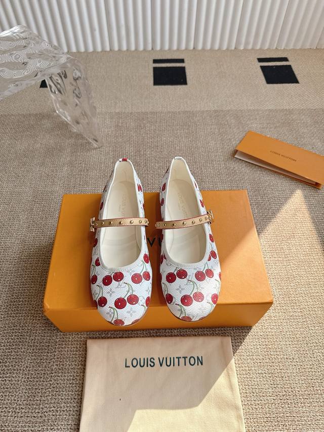 louis Vuitton Ss25 Spring/Summer Series Mary Jane New Product Simple And Exqu