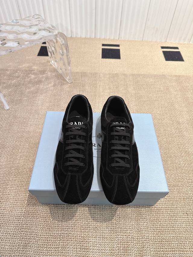 Purchasing-Level Prada 25Ss Spring And Summer New Dexterity Shoes Casual Shoes P