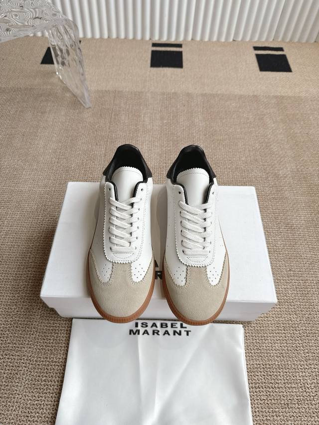 isabel Marant Lace-Up White Shoes White Shoes Can Be Worn All Year Round Fabr