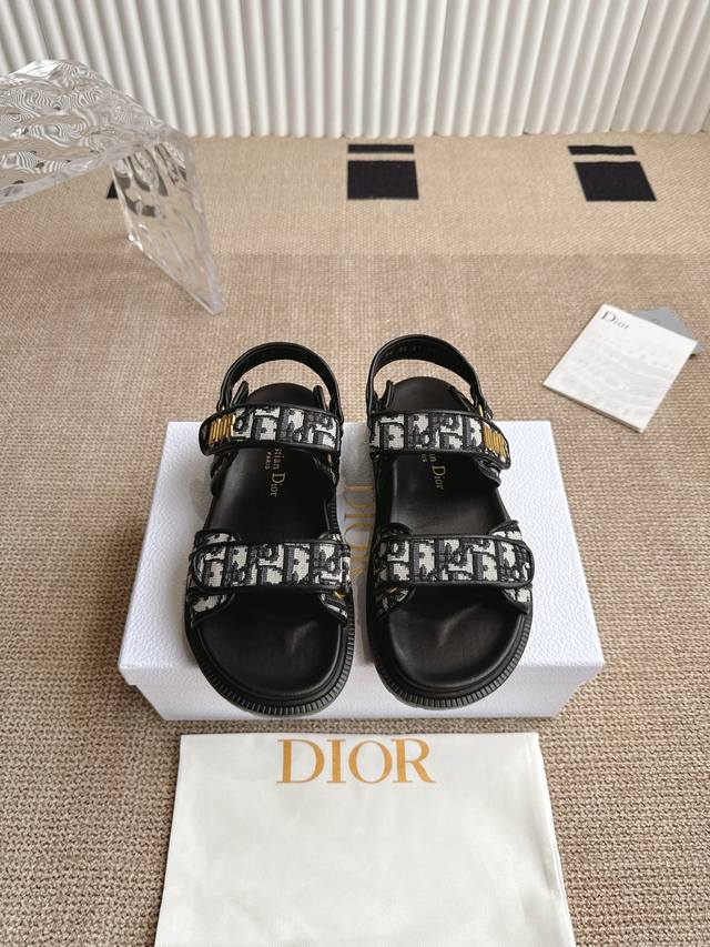 dior Ract Grinding Paste Thick Sole Casual Women's Shoes Cd Letter Logo Hardw