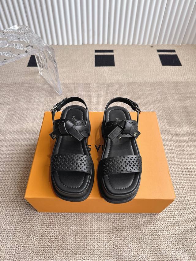 louis Vuitton Maya Flatform Sandals This Maya Flatform Sandal Is Made Of Smoo