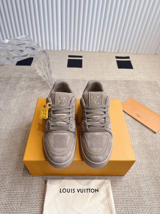 louis Vuiton Louis Vuitton Ss New Lv Trainer Series Sneakers Basketball Shoes