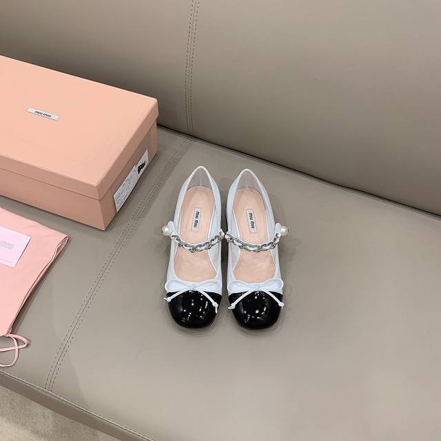 Factory Price P Miumi* Upgraded Version Of Princess Mary Jane Shoes New Bow Styl