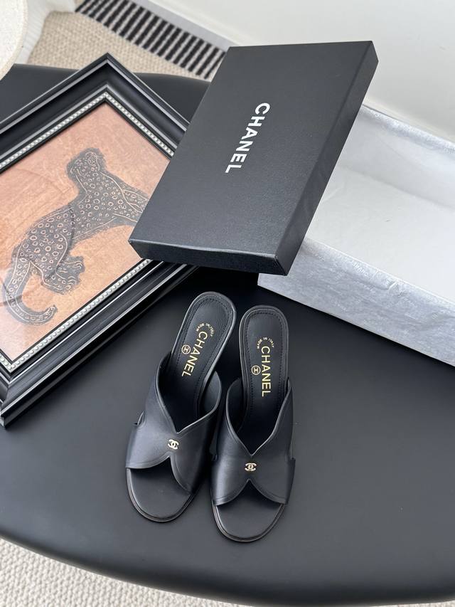 chanel 25K Mary Jane New Slippers High Version, High Quality, Full Color, Com