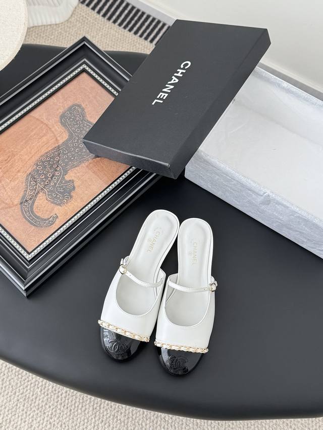chanel 25S Catwalk Style Mary Jane Chain Shoes Simple Yet Sweet And Playful U