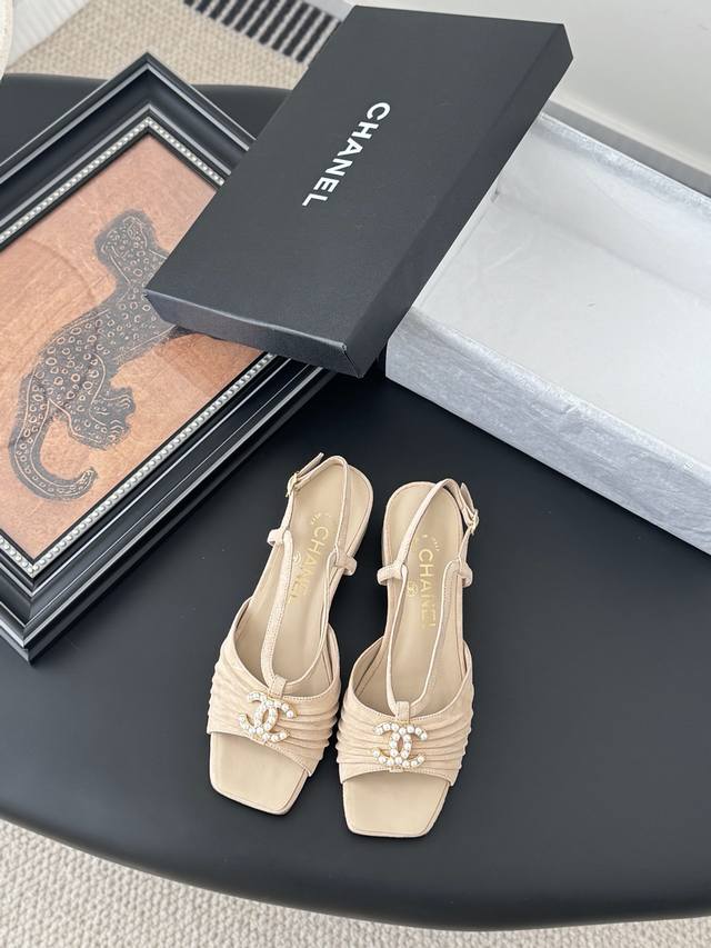 chanel 25K Mary Jane New Sandals High Version, High Quality, Full Color, Comp