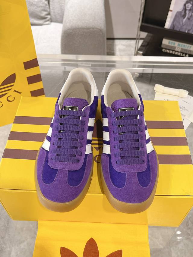 Newly Upgraded Gucci X Adidas Joint Model For Men And Women 23Ss Fashion Week Ca