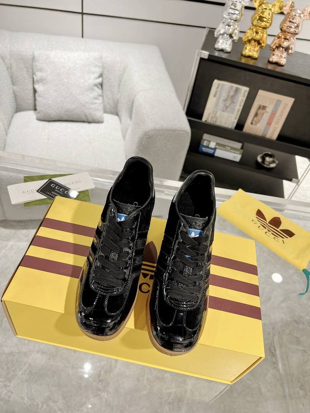 adidas X Gucci Joint Model Gazelle Wedge Sneakers Original Purchase Developme
