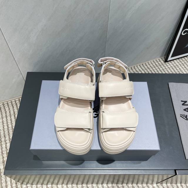 Factory Exclusive Top Version Hogan 25Vs Spring And Summer New Casual Sandals Se