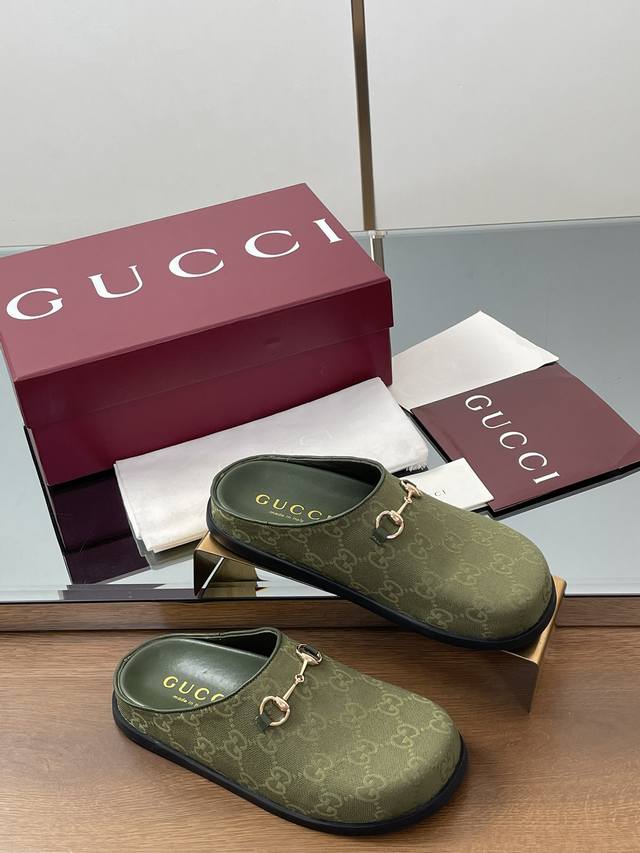 2025Gucci's New Spring And Summer Productsgucci Mules, Closed-Toe Slippers, S