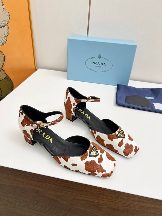 prada Prada 2025Ss Spring And Summer New Product Saffiano Cow Color Leather H