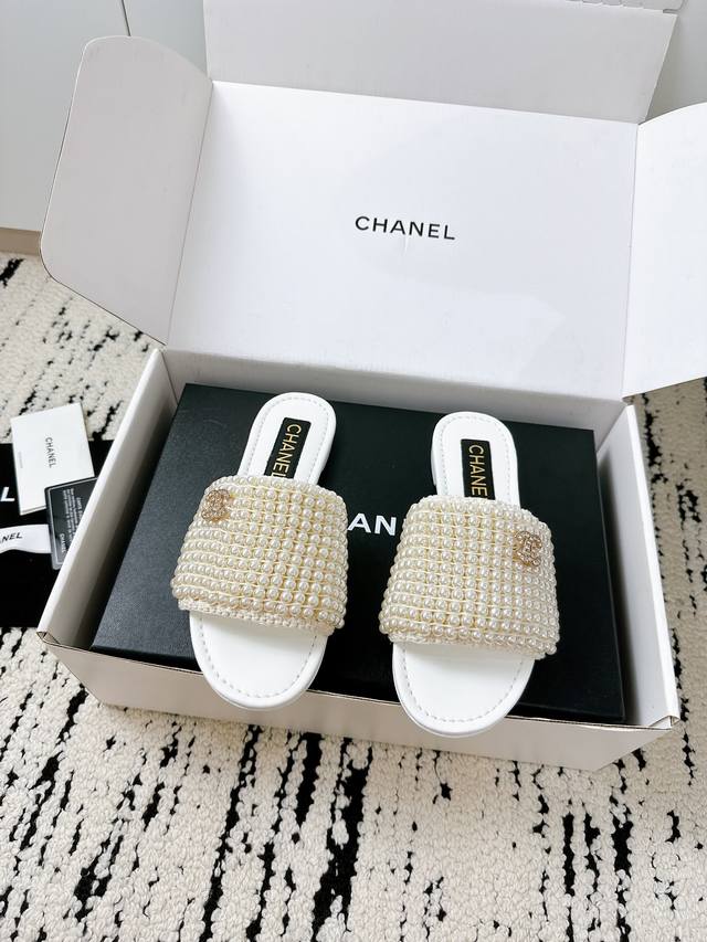 chanel Must-Buy Powder 25 A New Summer Pearl Slippers Are Here **Counter-Sour