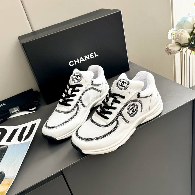 Factory Price Pp Top Version Chanel Chanel Counter Top Casual Sports Shoes This