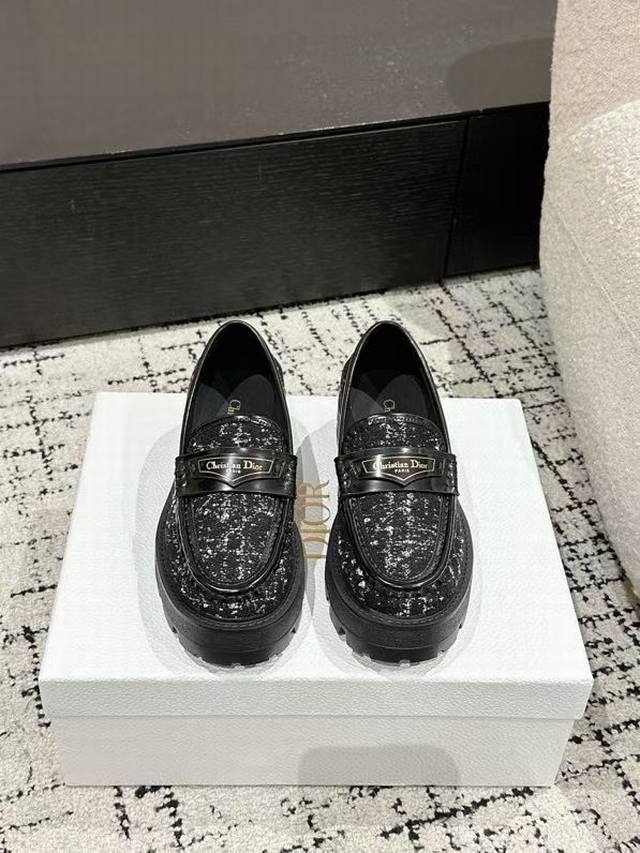 Instant Price: Dior 25 Spring And Summer New Ultra-Light Loafers The New Outsole