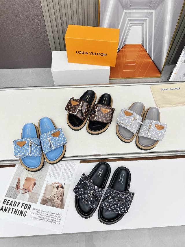 Price: Louis Vuitton's New Spring And Summer Slippers Are On Sale Now. 1:1 High-
