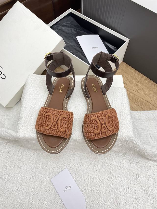 celine Celine 24 Spring And Summer's Latest Hit Triumphal Sandals This Season
