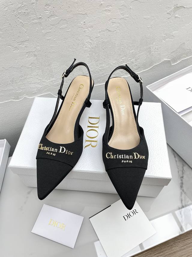 dior Dior 25 Spring And Summer New Product My Dior Pointed Letter Buckle Back