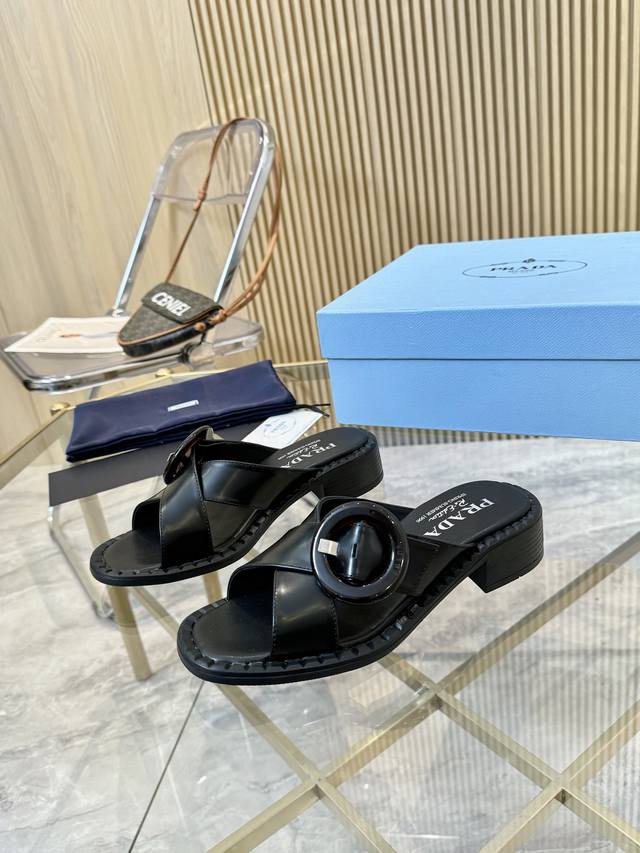 prada 2025 Spring And Summer New Cross Sandals Are Here** The Latest Catwalk
