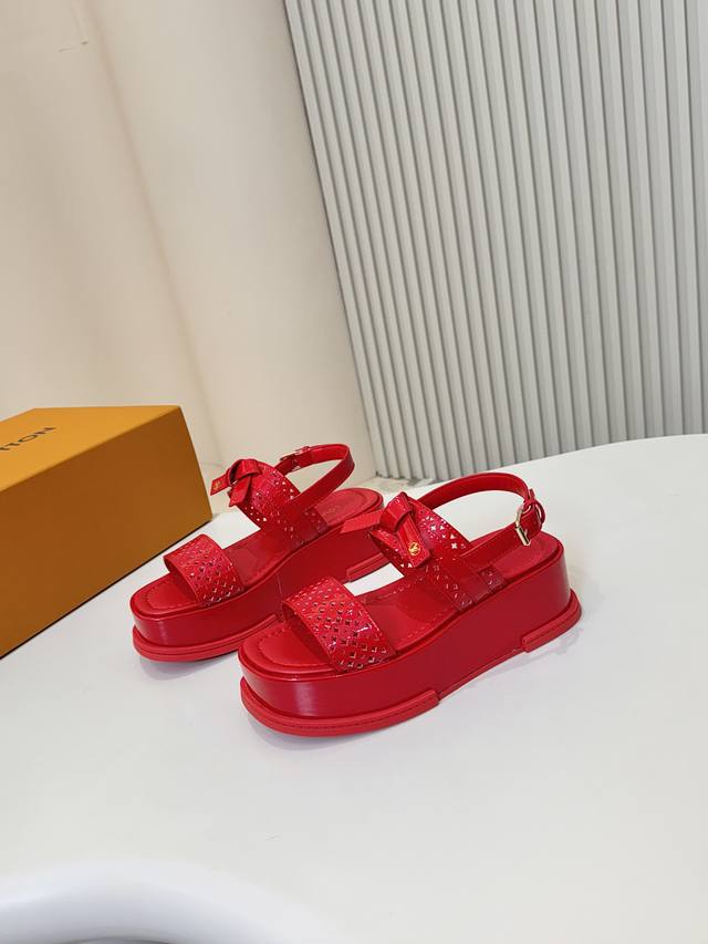 lvgoddess Sandals, Good News For You Guys, This Pair Of Maya Flatform Sandals