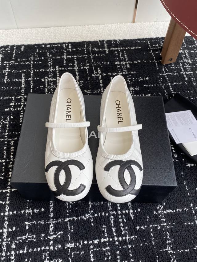 Purchasing Level Chanel 25Ss Spring And Summer Series Ballet Shoes Retro Style I
