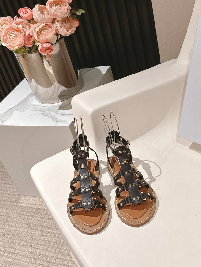 Purchasing Level Celine 25Ss New Sandals This Season's Celine Makes Me Fall In L