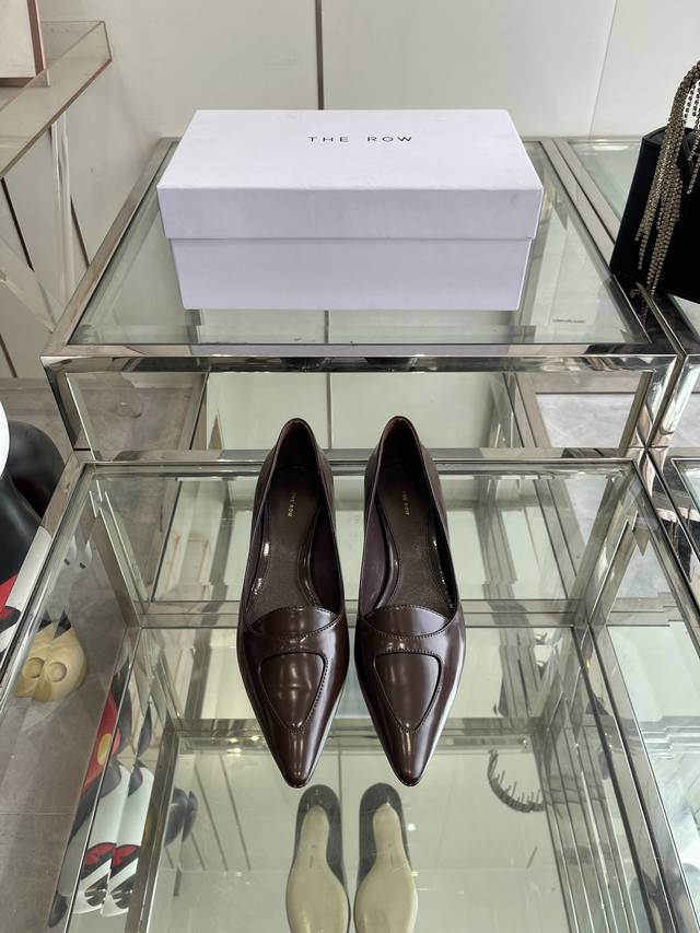 the Row 25Ss New Spring And Summer Single Shoes Counter New The Row Original