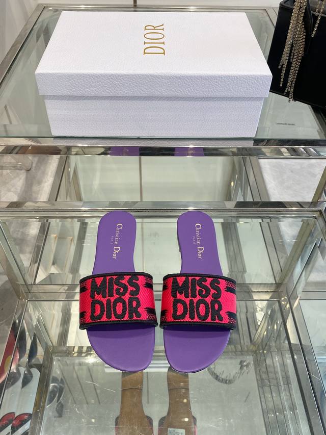 dior Dior 2025 New Elements Miss Dior Spring And Summer New Flip Flops Color