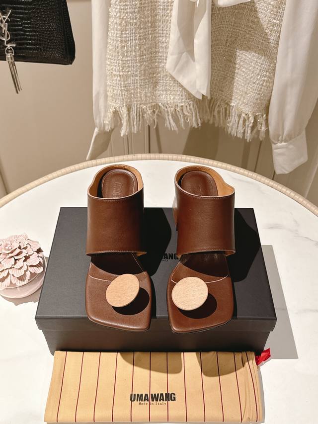 Ex-Factory Price Pp Uma Wang Classic Retro Distressed Ballet Shoes And Half-Slip