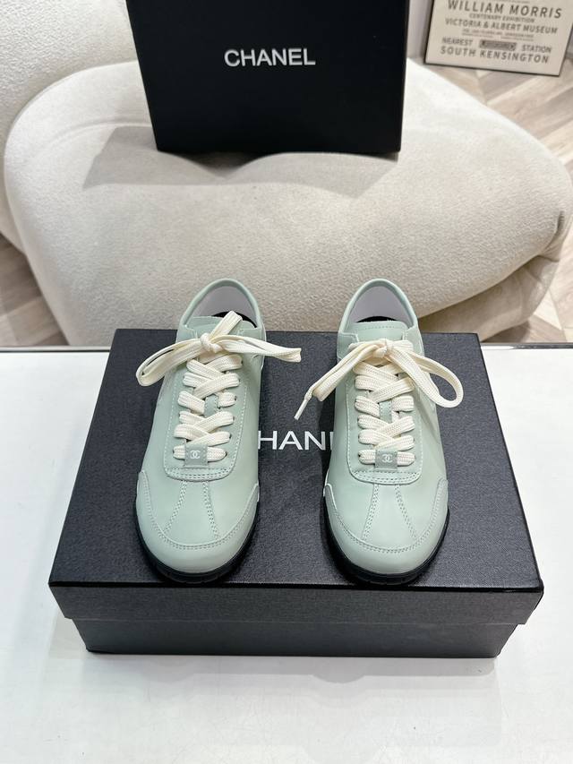 chanel Chanel Top-Grade Casual Sports Shoes This Classic Design Upper Has Mul