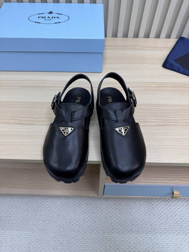 prada Prada 25 Spring And Summer New Sandals, The Latest Catwalk Style, Class