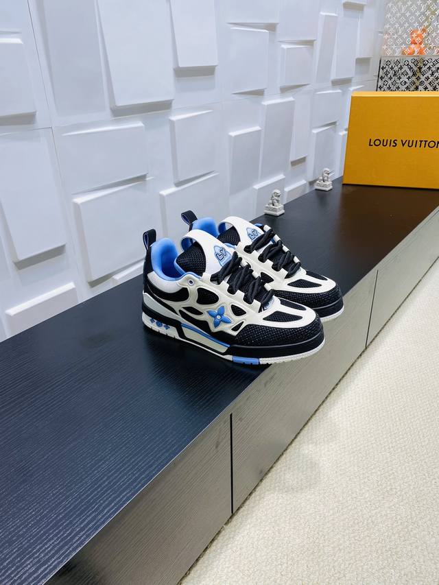 Upgraded Version Couple's Model Lv Skate Series Latest Color Tariner Sneakers Fo