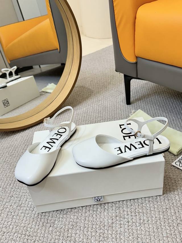 Factory P Batch P Loewe 25Ss Latest Spring And Summer Flat Fashion Sandals This