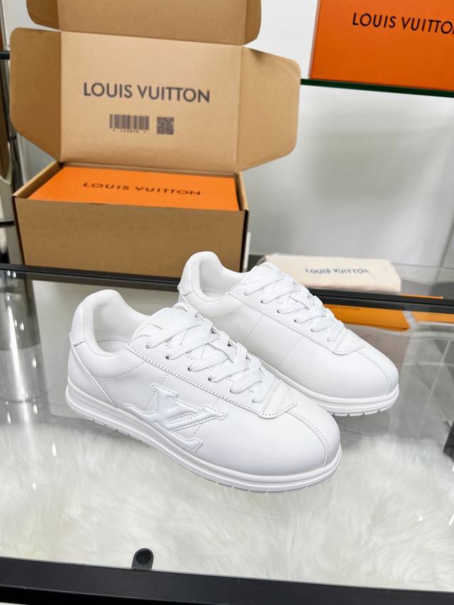 New 2025 Summer Lv Louis Vuitton New Model Shipment Upper Head Cowhide Rubber Ou