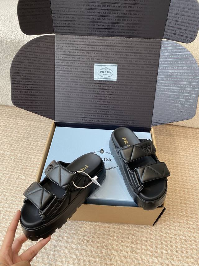 Dongguan Production Official Website Synchronized Box Packaging Prada 25Ss New S