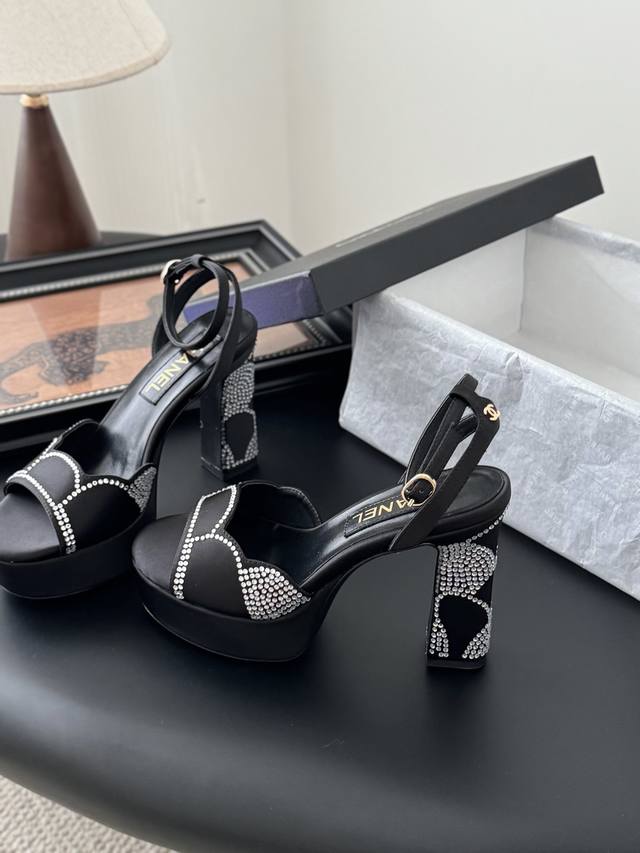 chanel25K Early Spring Series Waterproof Platform Sandals New Model First Rel