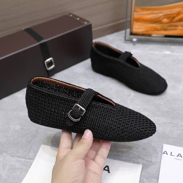 alaia Alaia 25 Spring And Summer's Latest Woven Ballet Flats The King Of Tail